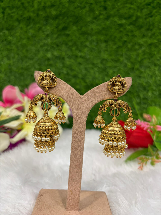 Gold replica earrings